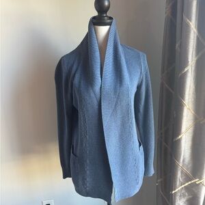 L.L. Bean Women's Cardigan in Slate Blue